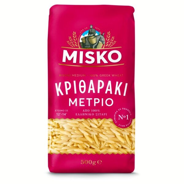 Misko Nouilles de riz Kritharaki moyen 500g